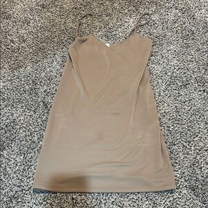 Brown Slip Dress